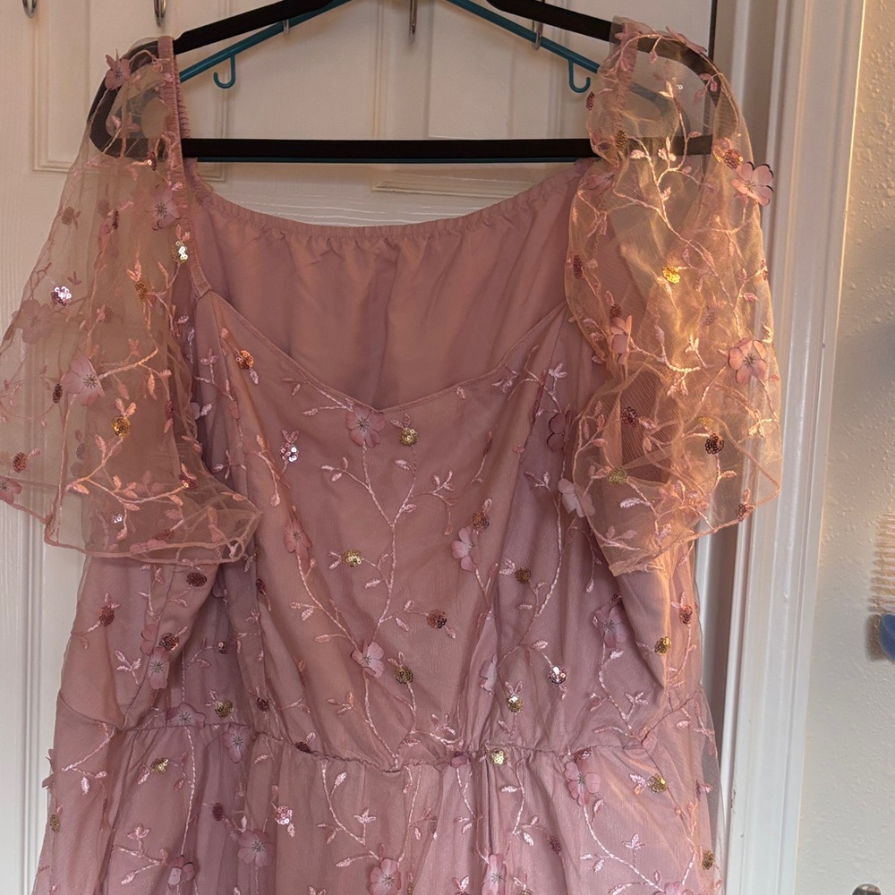 BloomChic Pink Floral Dress